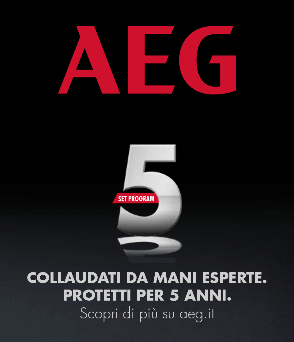 Garanzia 5 anni AEG