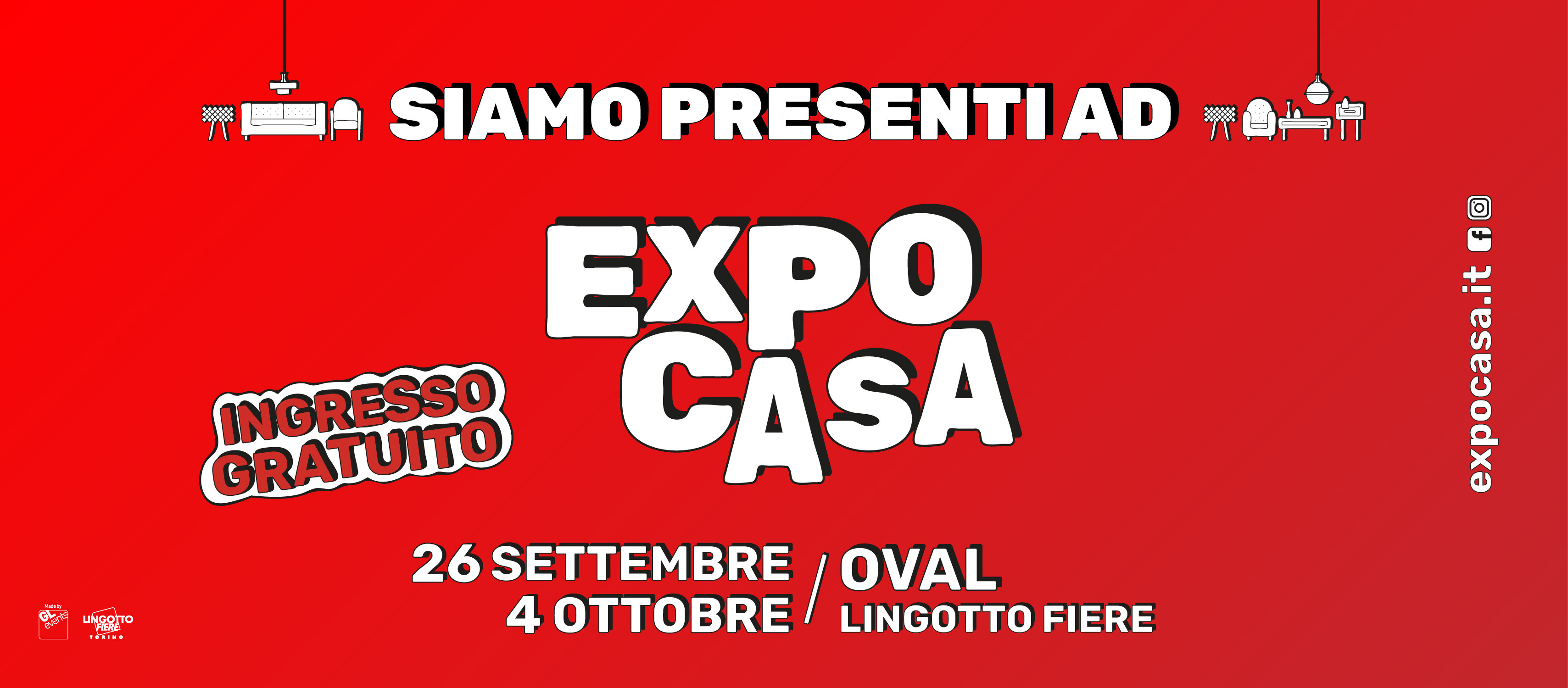 Expocasa: il più importante evento del Nord-Ovest interamente dedicato alle soluzioni dell’arredo.