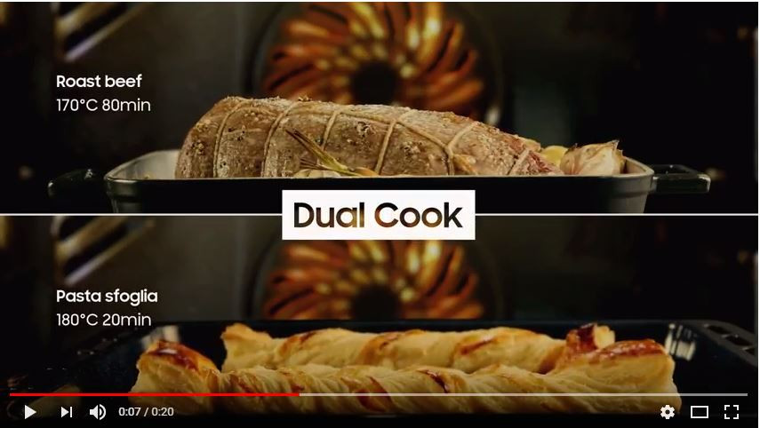 Forno Dual Cook Samsung